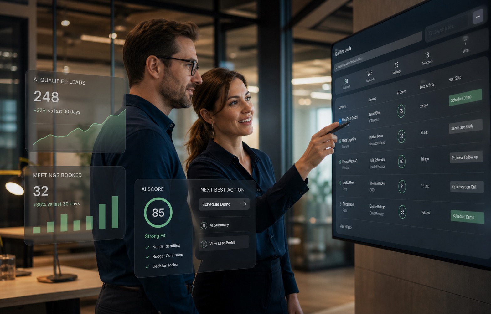 Live Session und Team Enablement Szene